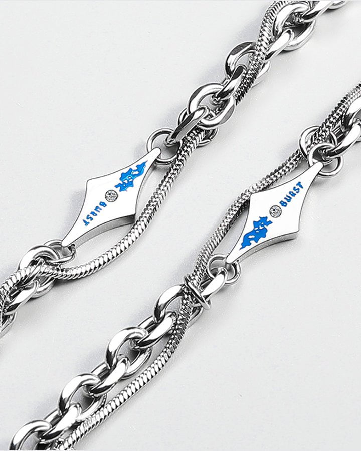 KIIKIO Titanium Steel Lava Wrap Bracelet with Unique Design