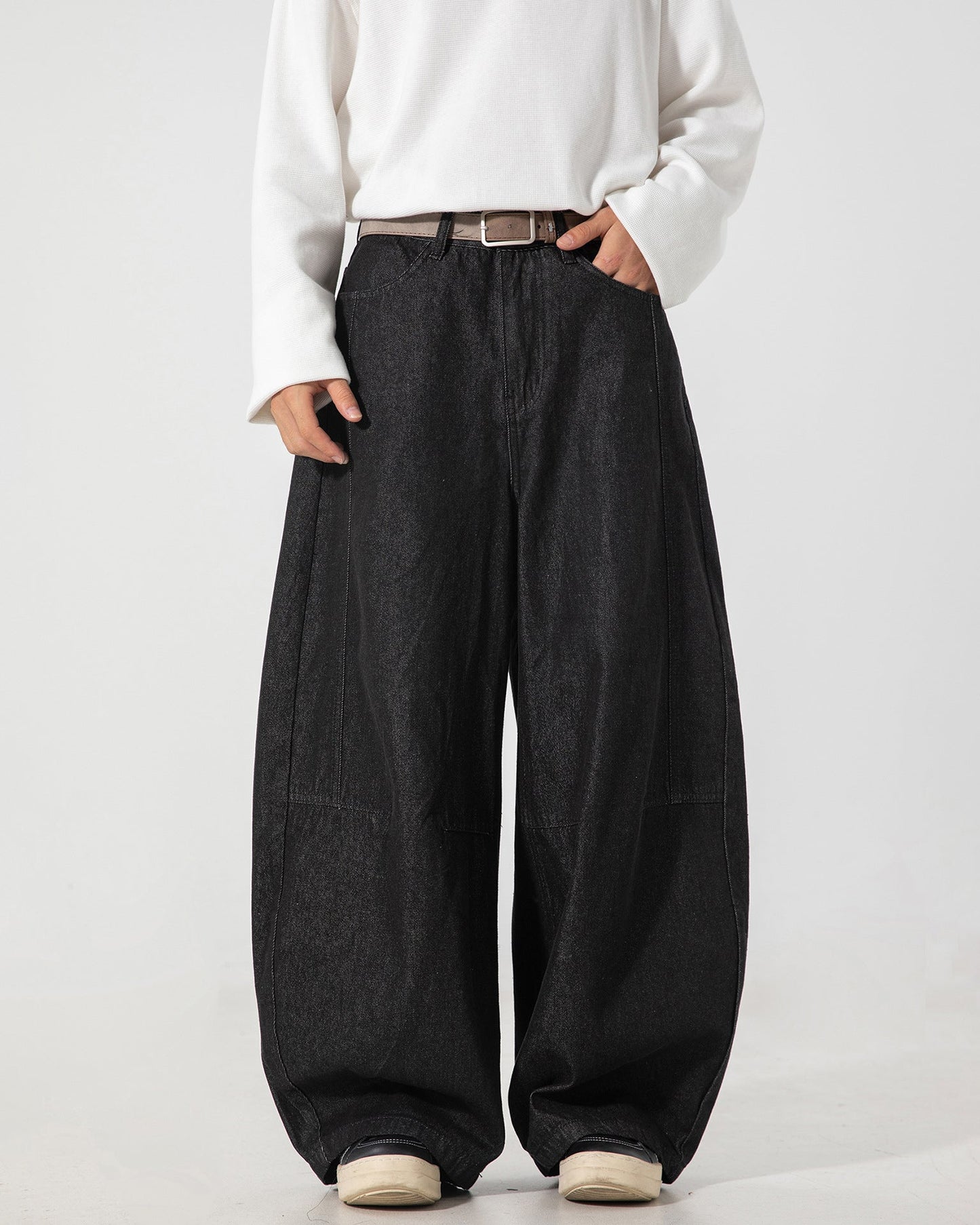 American Vintage Raw Denim Scimitar Jeans