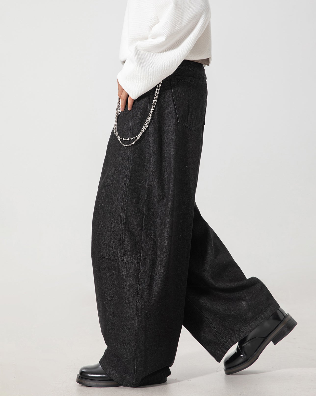 American Vintage Raw Denim Scimitar Jeans