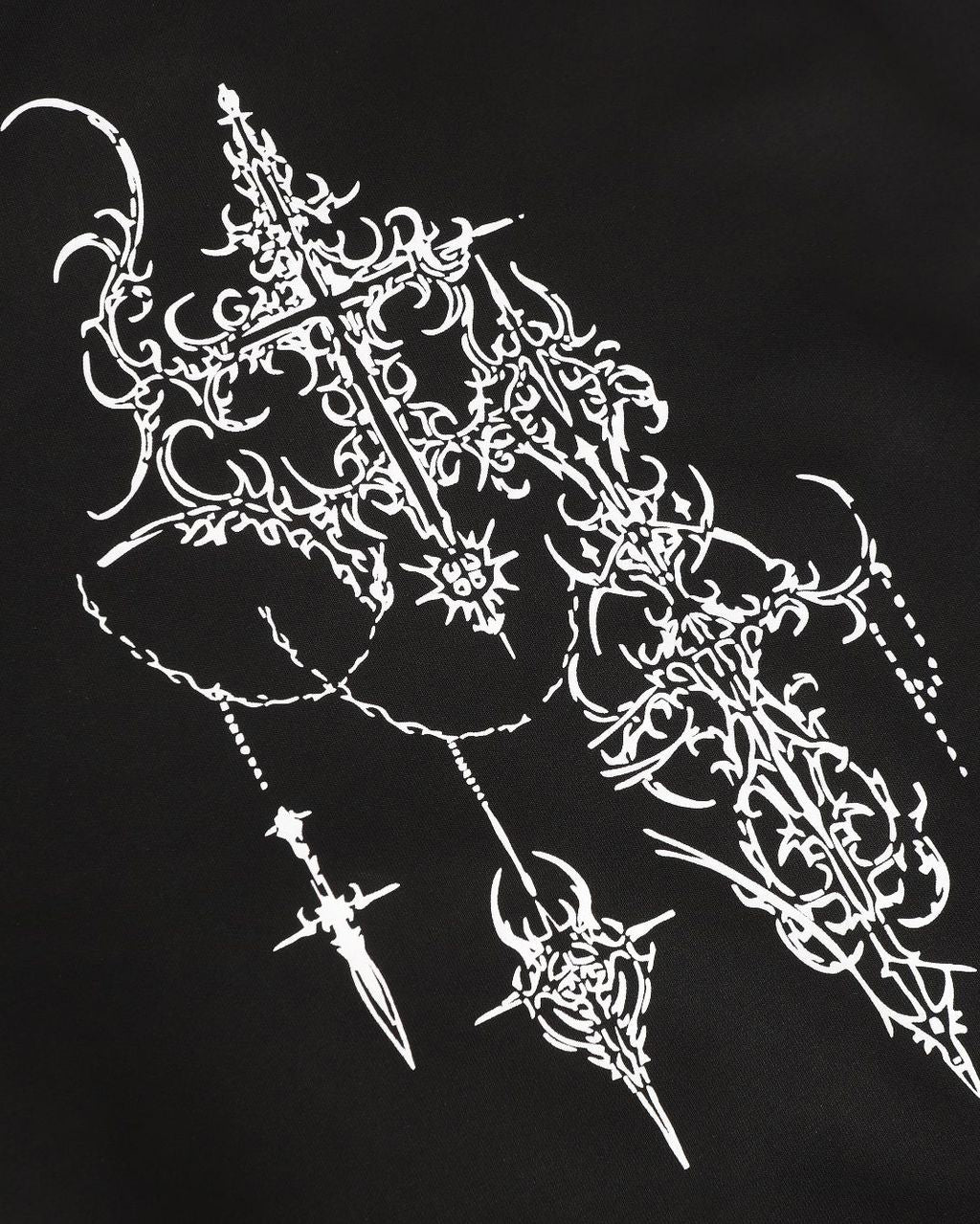 American Street Style Printed Hoodie Jacket